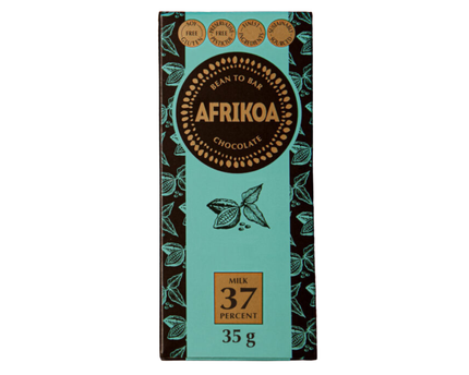 Afrikoa 37% Milk Chocolate (35g)