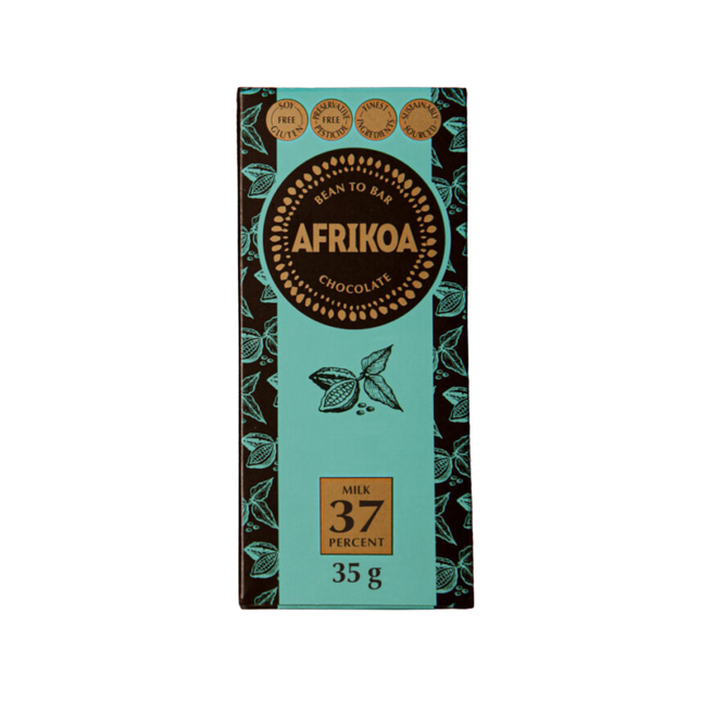 Afrikoa 37% Milk Chocolate (35g)