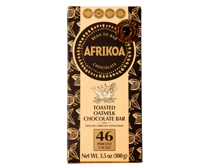 Afrikoa 46% Toasted Oatmilk Chocolate (100g)