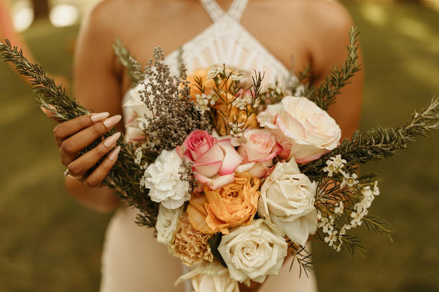 Shotgun Wedding Bouquets.