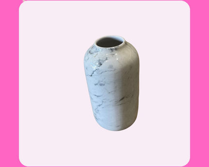 Marble Design Bud Vase
