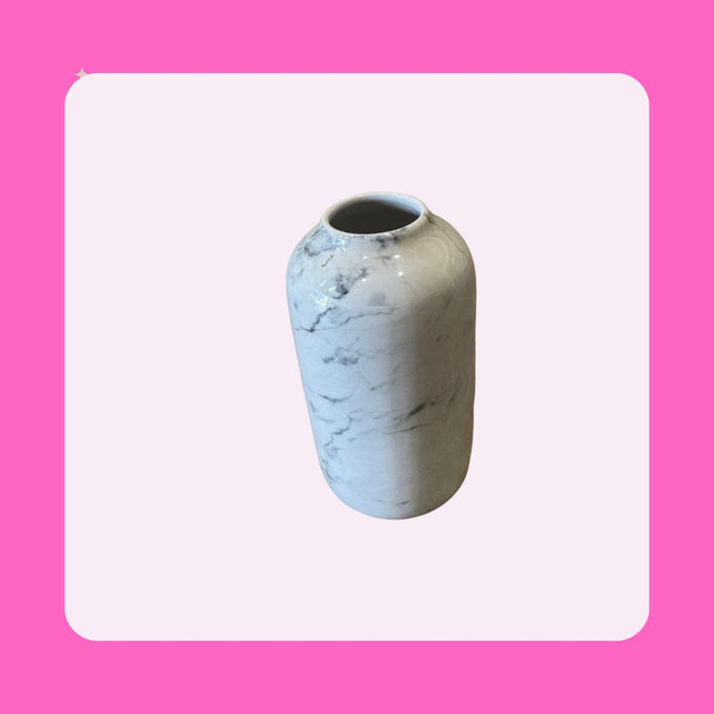 Marble Design Bud Vase