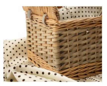 Picnic Basket - Polka