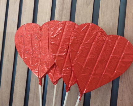 Afrikoa Chocolate Heart Lollipop
