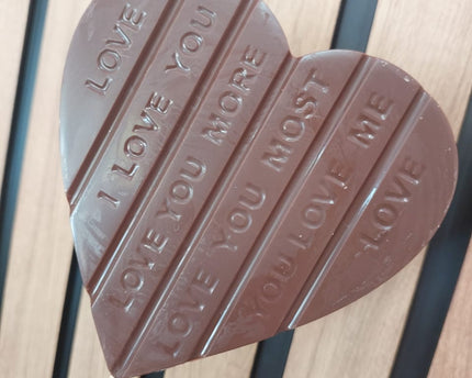 Afrikoa Chocolate Heart Lollipop