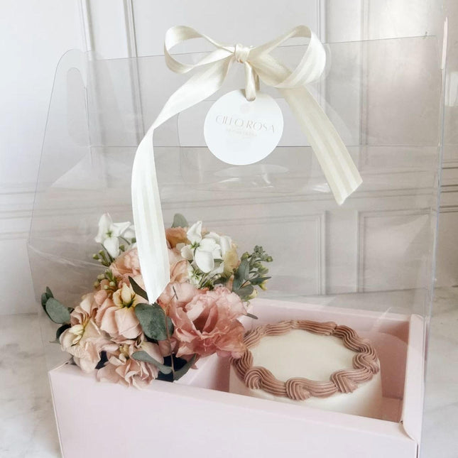 Flowers & Bento Cake Box